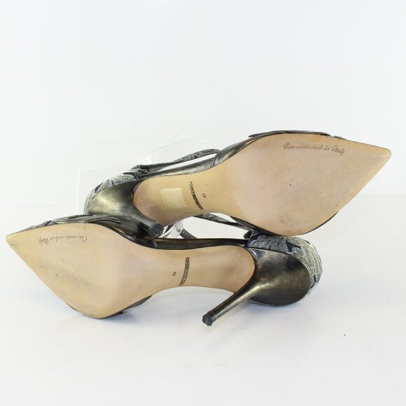 Dolce Gabbana Grey Stiletto Heels (EU 40 / 9 US) - Picture 9 of 12